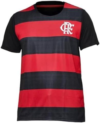         Camisa Flamengo Licenciada Original Listrada Preta e Vermelha, Masculina, Tamanho M       