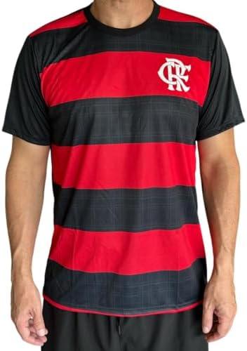 Descubra a Camisa Flamengo Licenciada Original Listrada Preta e Vermelha: Estilo e Conforto Masculino Tamanho M que Você Vai Amar!