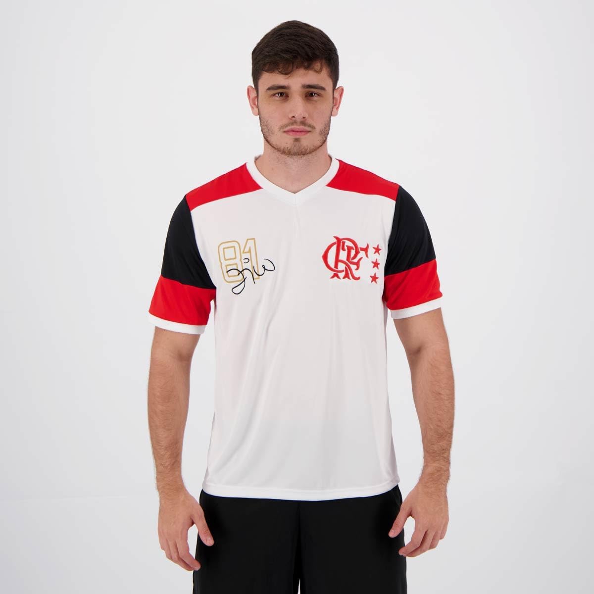 Camiseta Flamengo Retrô - Zico