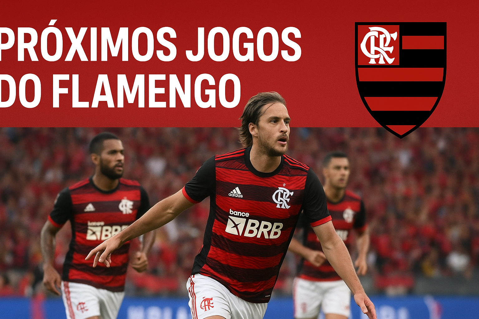 Próximos jogos do Flamengo Onde assistir