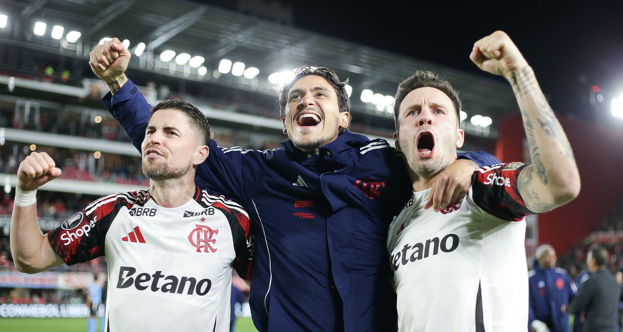 Saúl enaltece clima da Libertadores após avanço do Flamengo sobre o Estudiantes - Imagem do artigo