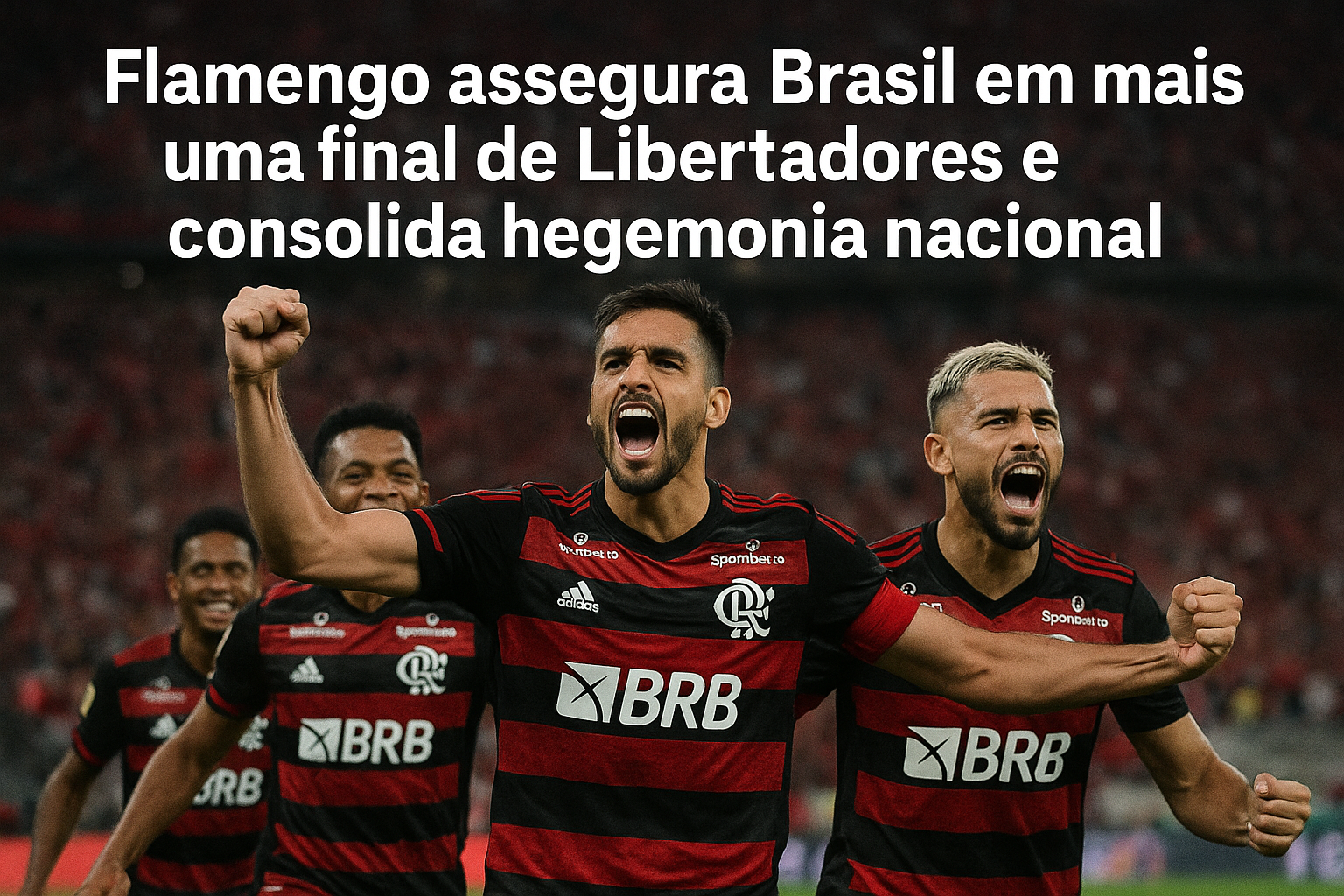 Flamengo assegura Brasil em mais uma final de Libertadores e consolida hegemonia nacional