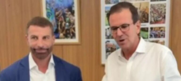 Prefeito do Rio ironiza Flamengo após firmar acordo com o Vasco