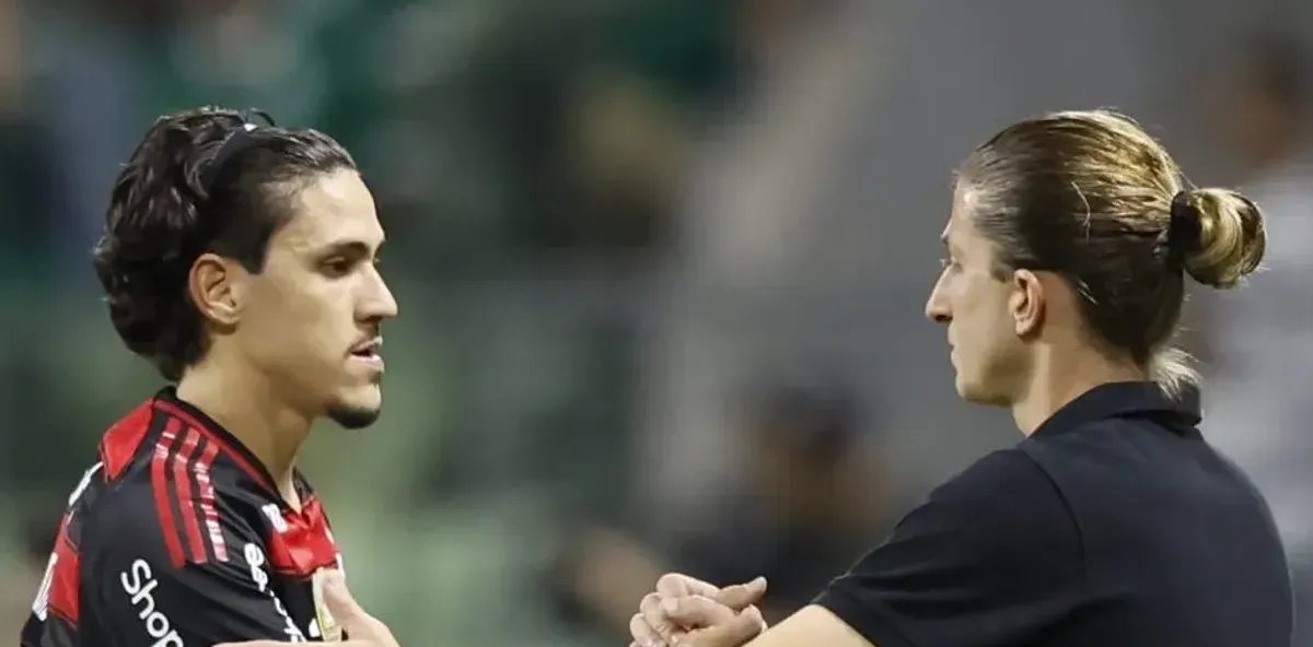 Filipe Luís mantém mistério sobre Pedro como titular contra o Palmeiras e rebate pressão - Imagem do artigo
