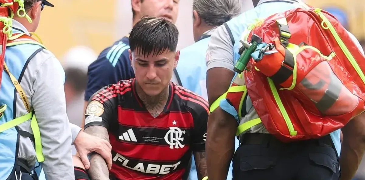 Pulgar volta após quatro meses e deve ser titular do Flamengo diante do Palmeiras - Imagem do artigo