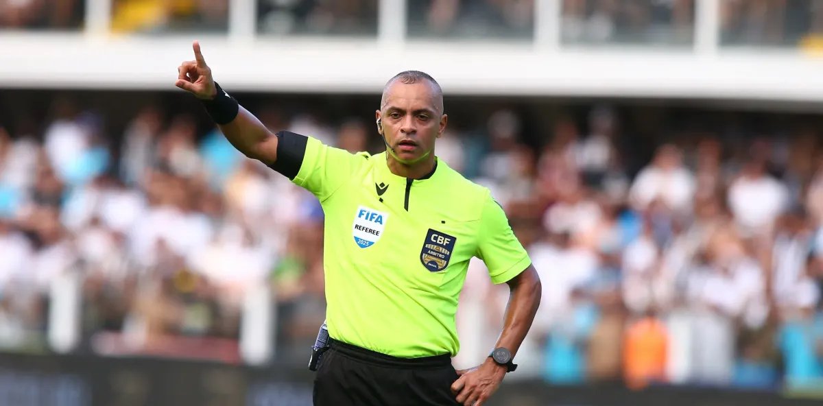 CBF escolhe Wilton Pereira Sampaio para apitar Flamengo x Palmeiras no Maracanã - Imagem do artigo