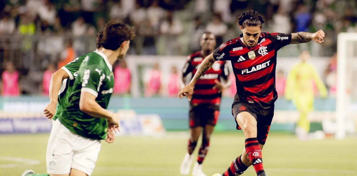 Pedro alcança melhor média de gols do Brasileirão 2025 e passa Vitor Roque - Imagem do artigo