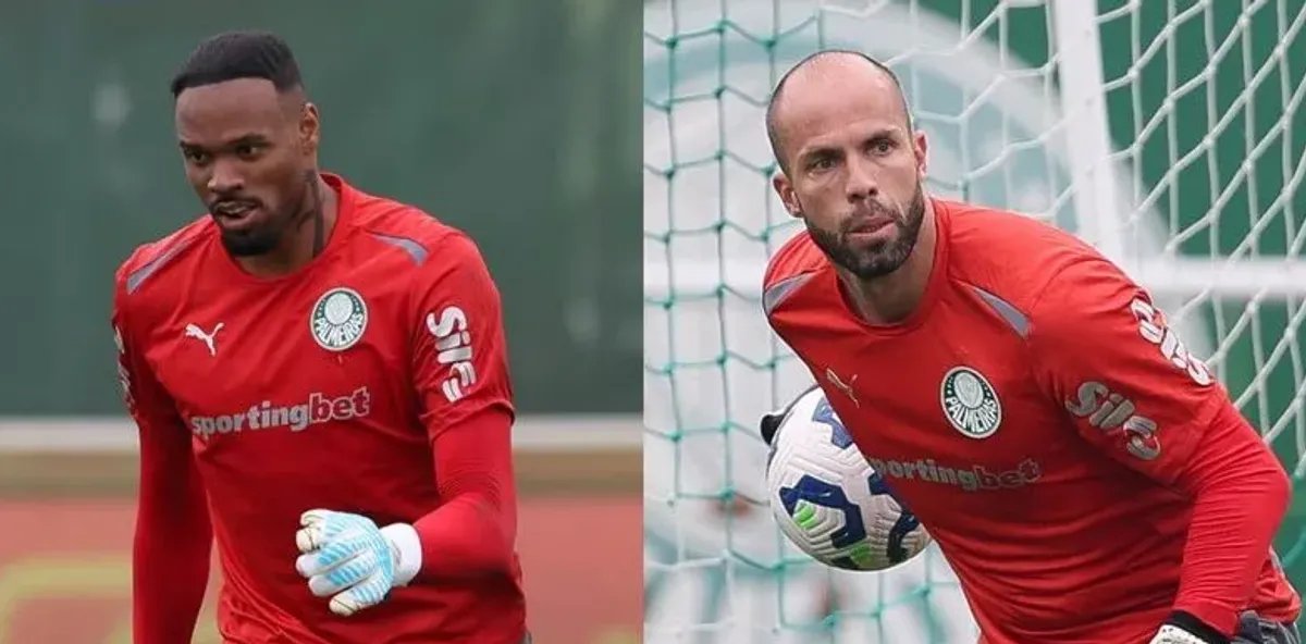 Carlos Miguel treina como titular e deve substituir Weverton no duelo entre Palmeiras e Flamengo - Imagem do artigo