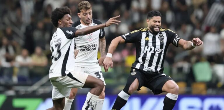 Inteligência artificial aponta vitória do Atlético-MG sobre o Corinthians na 29ª rodada do Brasileirão 2025