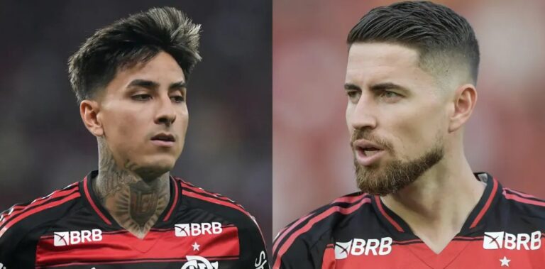 Pulgar pode formar dupla com Jorginho no Flamengo após quatro meses contra o Palmeiras