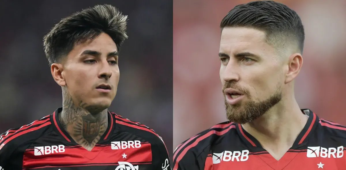 Pulgar pode formar dupla com Jorginho no Flamengo após quatro meses contra o Palmeiras - Imagem do artigo