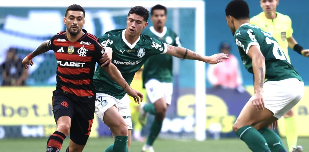 Inteligência artificial projeta vitória do Flamengo sobre o Palmeiras e aponta autores dos gols - Imagem do artigo