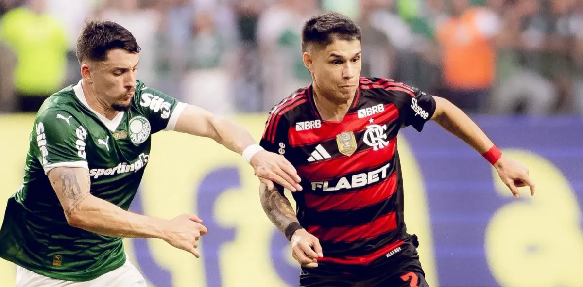 Flamengo e Palmeiras chegam ao Maracanã em duelo de líderes com números recordes - Imagem do artigo