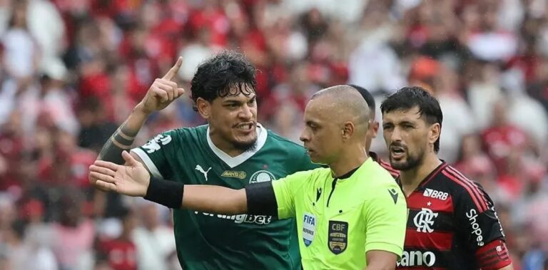 CBF aprova atuação de Wilton Pereira Sampaio em Flamengo 3 x 2 Palmeiras
