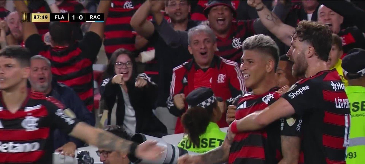 Flamengo vence Racing por 1 a 0 no Maracanã e abre vantagem na semifinal da Libertadores - Imagem do artigo