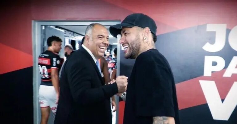 Marcos Braz detalha tentativa do Flamengo de contratar Neymar quando ainda estava no PSG