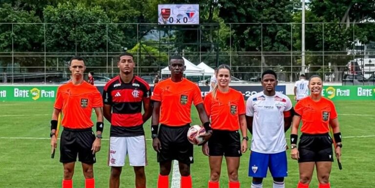Flamengo pressiona, mas só empata com Fortaleza e segue irregular no Brasileirão Sub-20