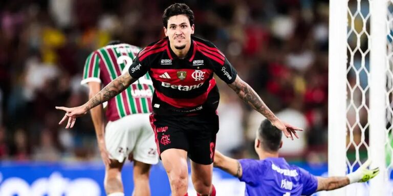 Pedro garante vitória do Flamengo sobre o Fluminense em clássico pelo Brasileirão