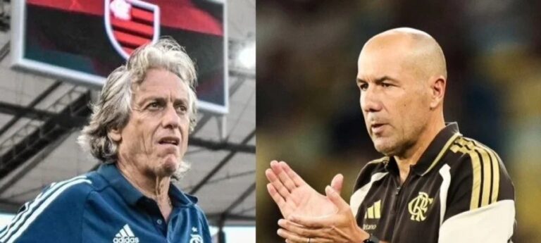 Jorge Jesus demonstra confiança em Leonardo Jardim no comando do Flamengo