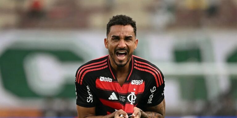 Flamengo cutuca Palmeiras nas redes e recorda gol do título da Libertadores