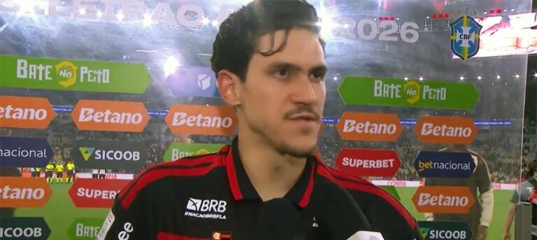 Pedro lamenta vacilos do Flamengo após empate em 2 a 2 com o Vasco