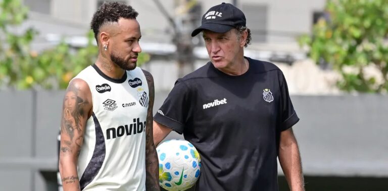 Neymar e Gabigol devem formar ataque titular do Santos na Sul-Americana
