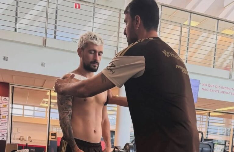 Arrascaeta inicia fisioterapia no Flamengo e mira retorno antes da Copa do Mundo