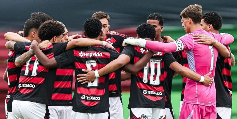 Flamengo recebe o líder Palmeiras pela 10ª rodada do Brasileiro Sub-20