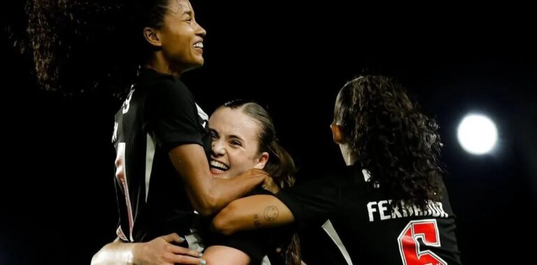 Vasco mantém 100% de aproveitamento e dispara na liderança do Brasileiro Feminino A2
