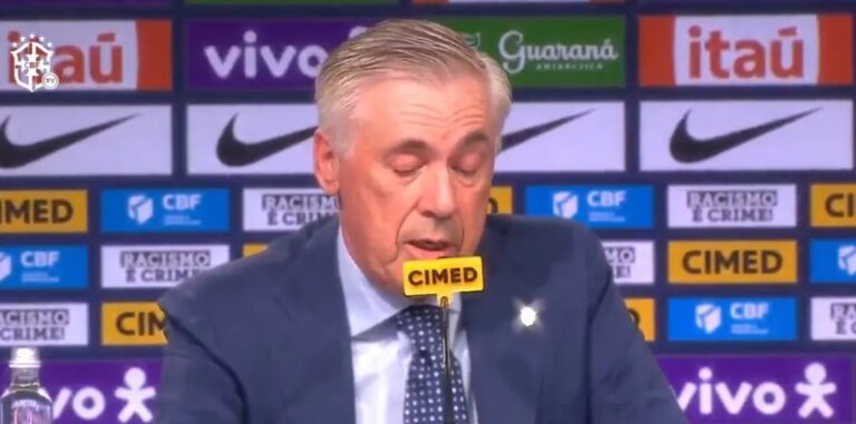 Ancelotti afirma que empate entre Flamengo e Athletico-PR não alterou lista da Seleção
