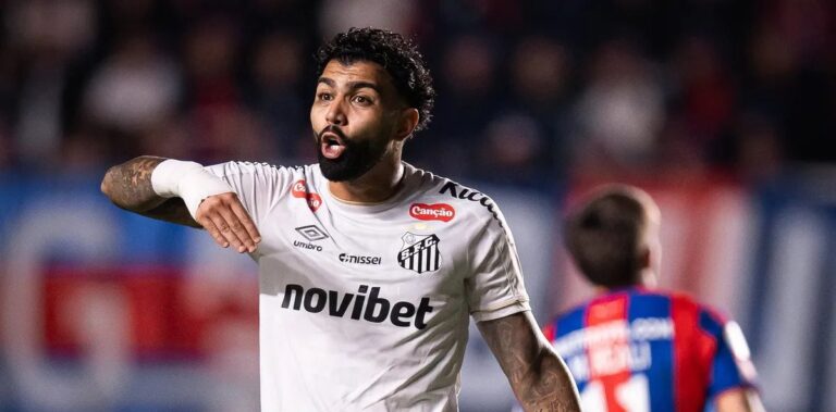 Gabigol supera Alexis Cuello em gols e participações antes de Santos x San Lorenzo