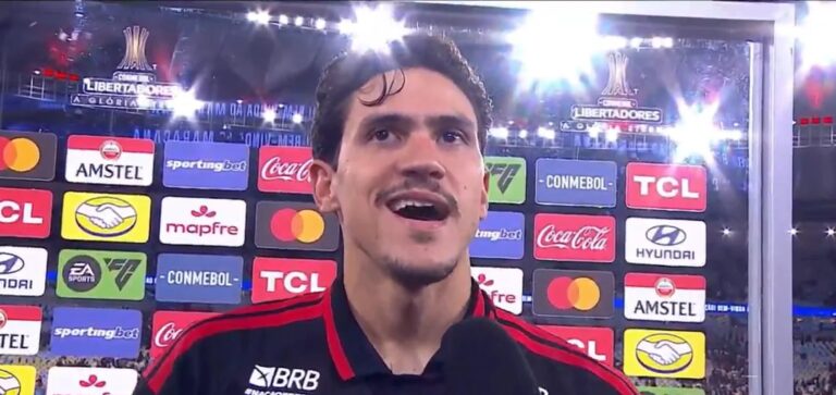 Pedro classifica confronto com o Palmeiras como “guerra” após vitória do Flamengo na Libertadores