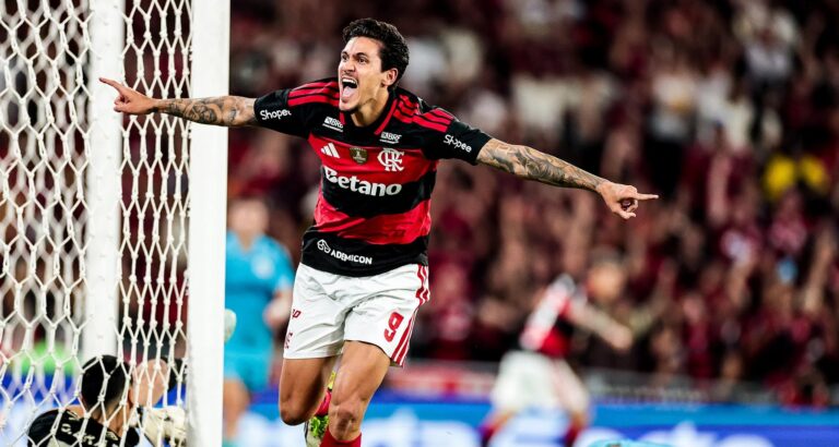 Pedro busca gol contra o Palmeiras para recolocar Flamengo na briga pela ponta do Brasileirão