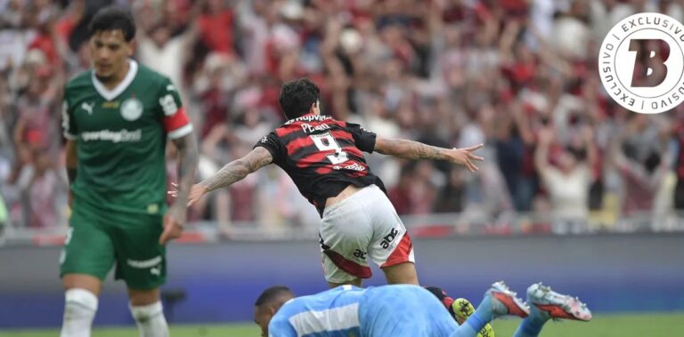 Flamengo defende série de 16 jogos sem derrota para o Palmeiras no Brasileirão