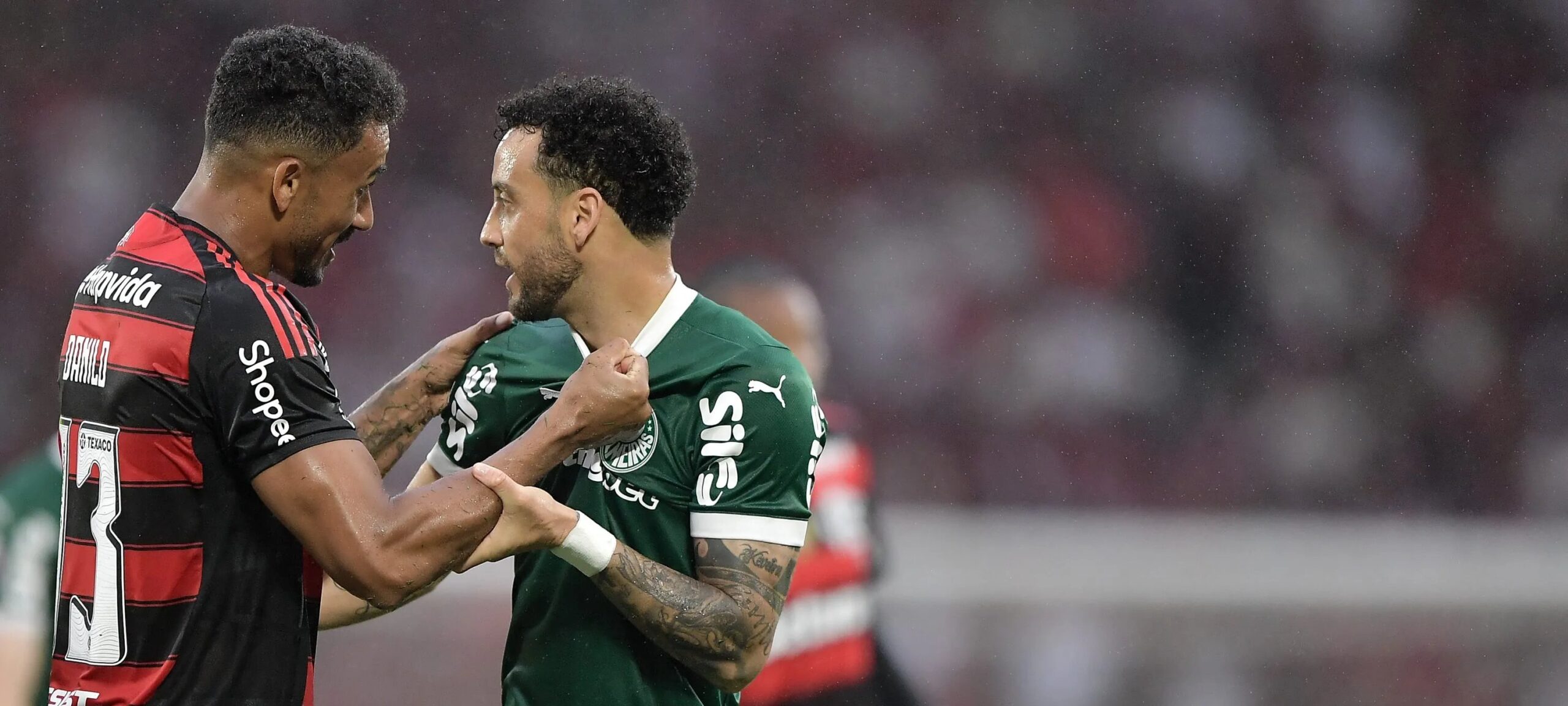 Flamengo defende série de 16 jogos sem derrota para o Palmeiras no Brasileirão - Imagem do artigo original