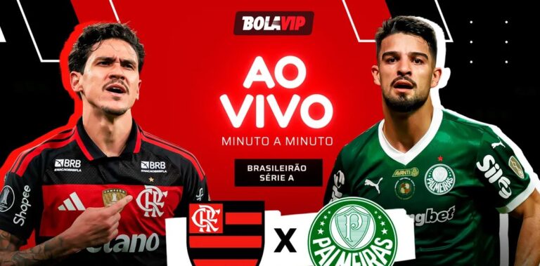 Flamengo e Palmeiras duelam no Maracanã neste sábado; veja onde acompanhar ao vivo e de graça