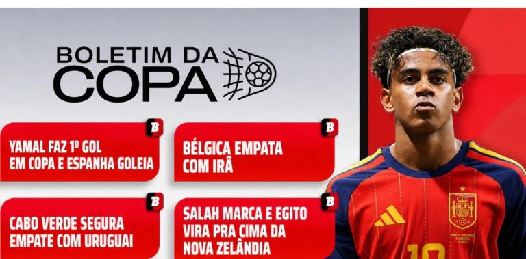 Espanha aplica goleada, Cabo Verde volta a surpreender e Egito vence a primeira na história das Copas