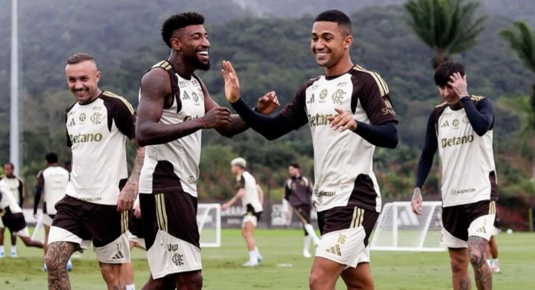 Flamengo define rotina de treinos no Rio e viagem a Portugal durante pausa para a Copa