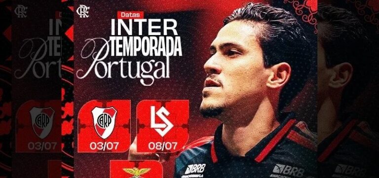 Flamengo divulga valores dos ingressos para amistosos da pré-temporada em Portugal