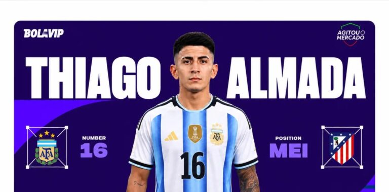 Atuação de Thiago Almada impulsiona valor de mercado após vitória da Argentina sobre a Áustria