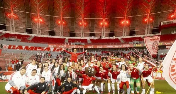 Internacional aposta em integração interna para impulsionar o futebol feminino - Imagem do artigo original