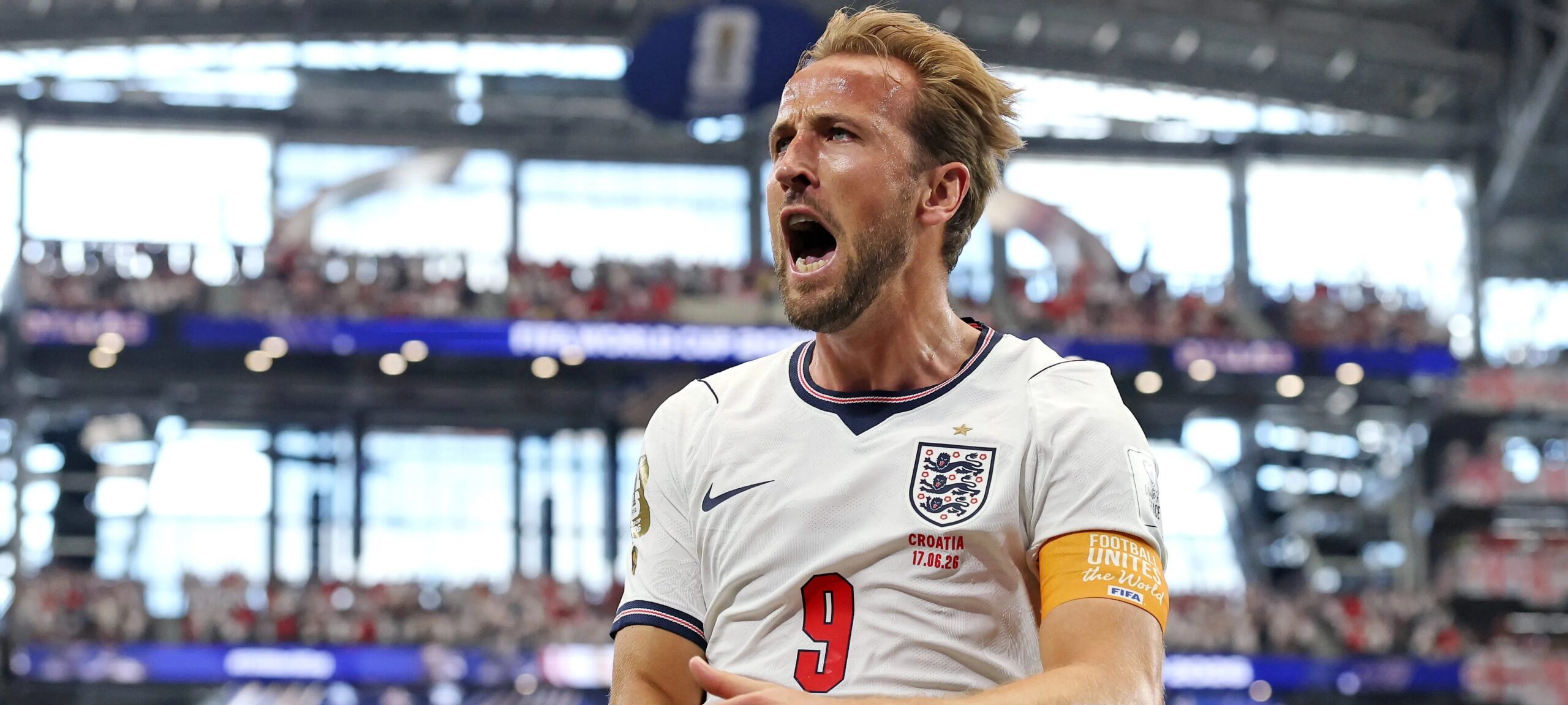 Harry Kane comenta lance perdido no empate entre Inglaterra e Gana - Imagem do artigo original