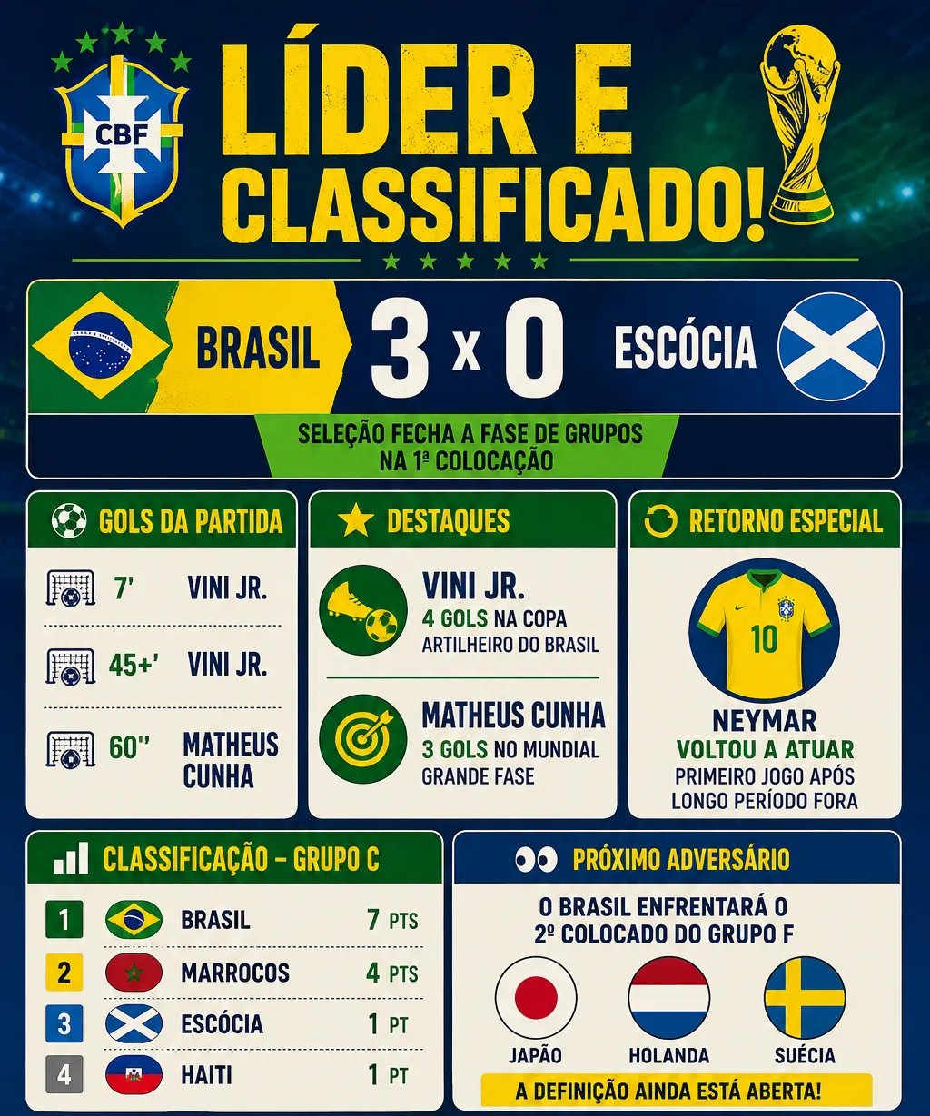 Rayan corresponde a aposta de Ancelotti e se consolida na Seleção para o mata-mata - Imagem do artigo original