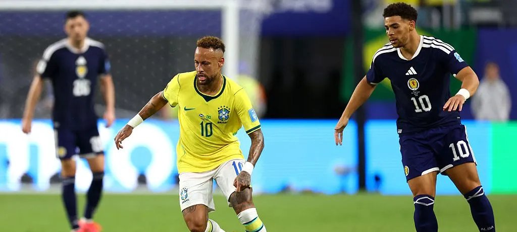 Concorrência intensa deixa Neymar no banco e Ancelotti estuda alternativas na Seleção - Imagem do artigo original