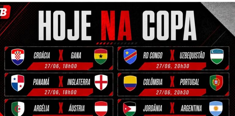 Sábado pode selar classificados na Copa do Mundo 2026; confira jogos e transmissões