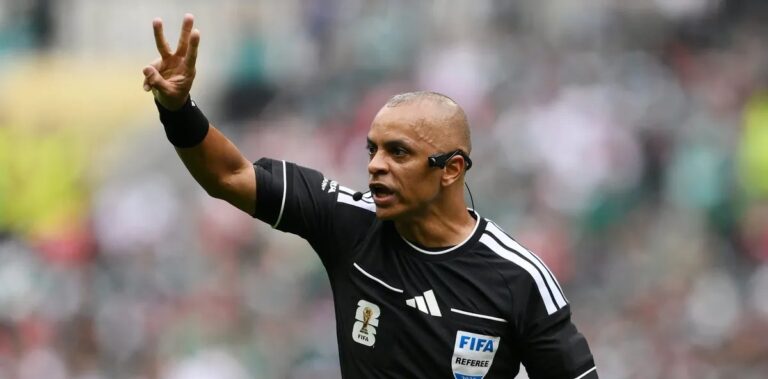 Árbitro brasileiro Wilton Pereira Sampaio comandará Holanda x Marrocos no Mundial de 2026