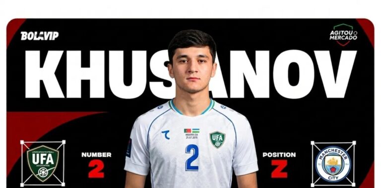 Khusanov se destaca na defesa do Uzbequistão mesmo com revés diante do Congo