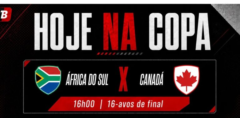 África do Sul e Canadá decidem classificação às oitavas neste domingo