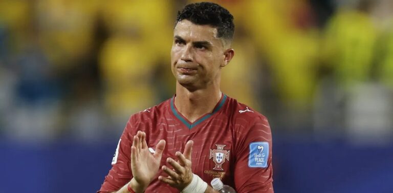 Jornal “A Bola” dá nota baixa a Cristiano Ronaldo após empate de Portugal com a Colômbia