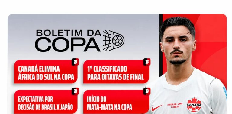 Canadá marca nos acréscimos, elimina África do Sul e garante vaga nas oitavas da Copa